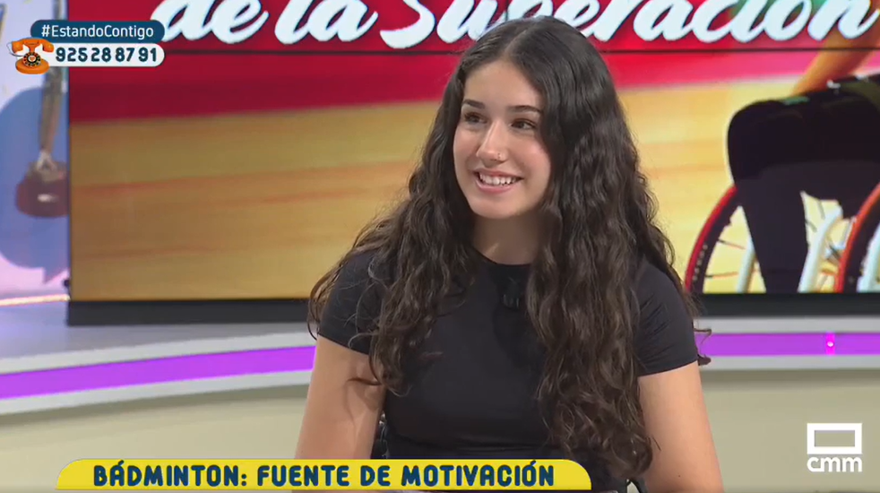 Maya y el bádminton